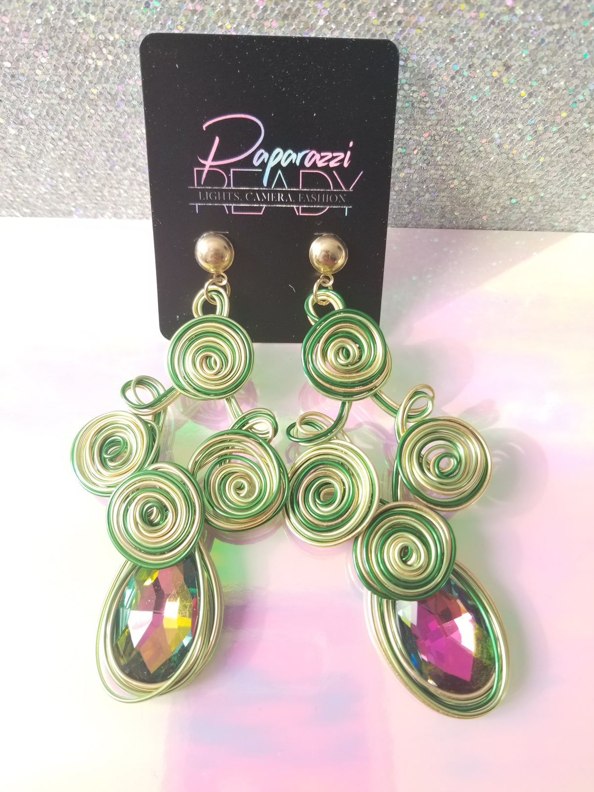 Fine Art Metallic Earrings