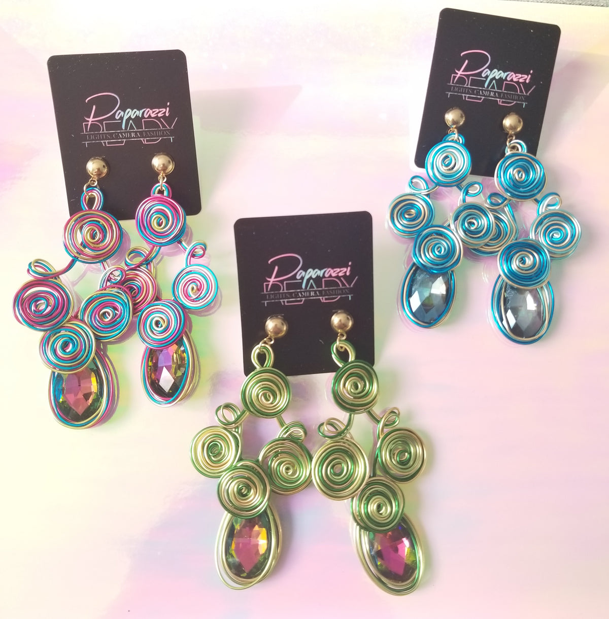 Fine Art Metallic Earrings