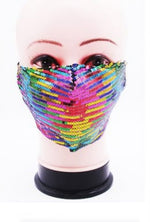 Sequin Rainbow Mask