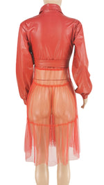 Lacey Tulle Top/Jacket