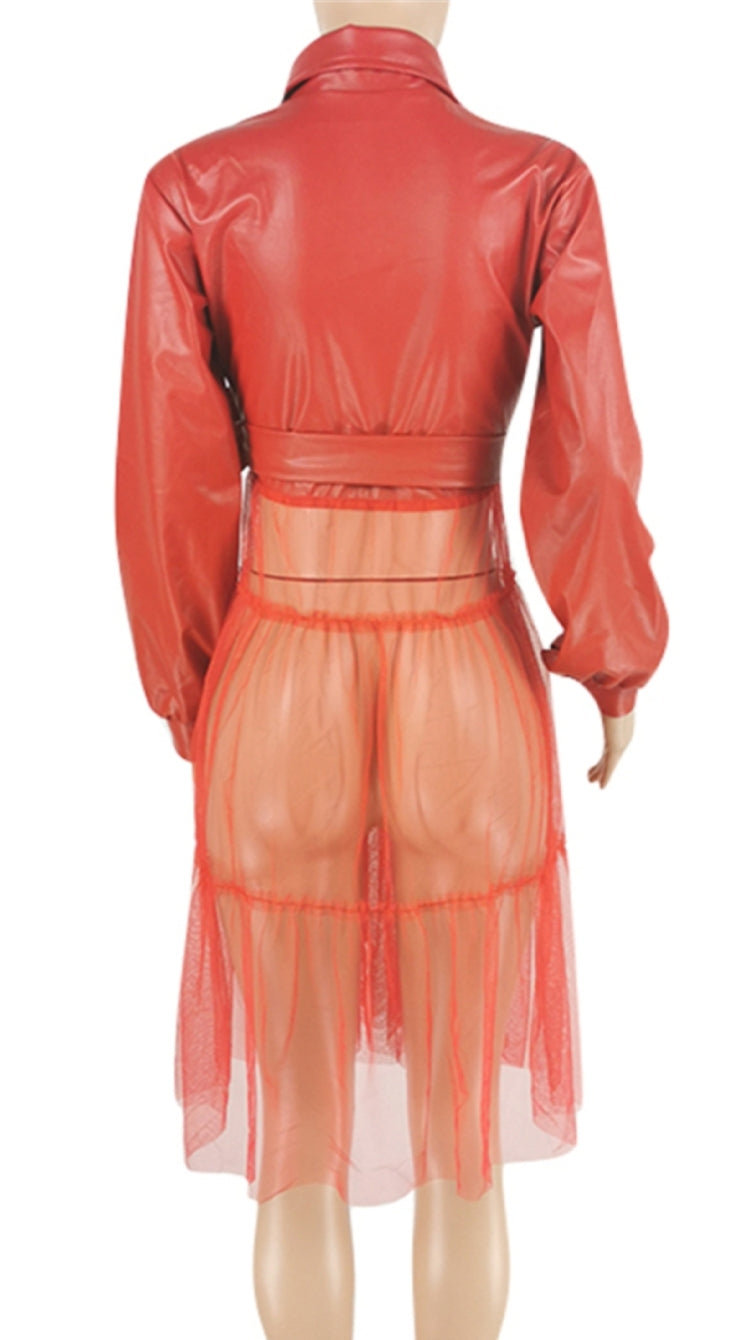 Lacey Tulle Top/Jacket