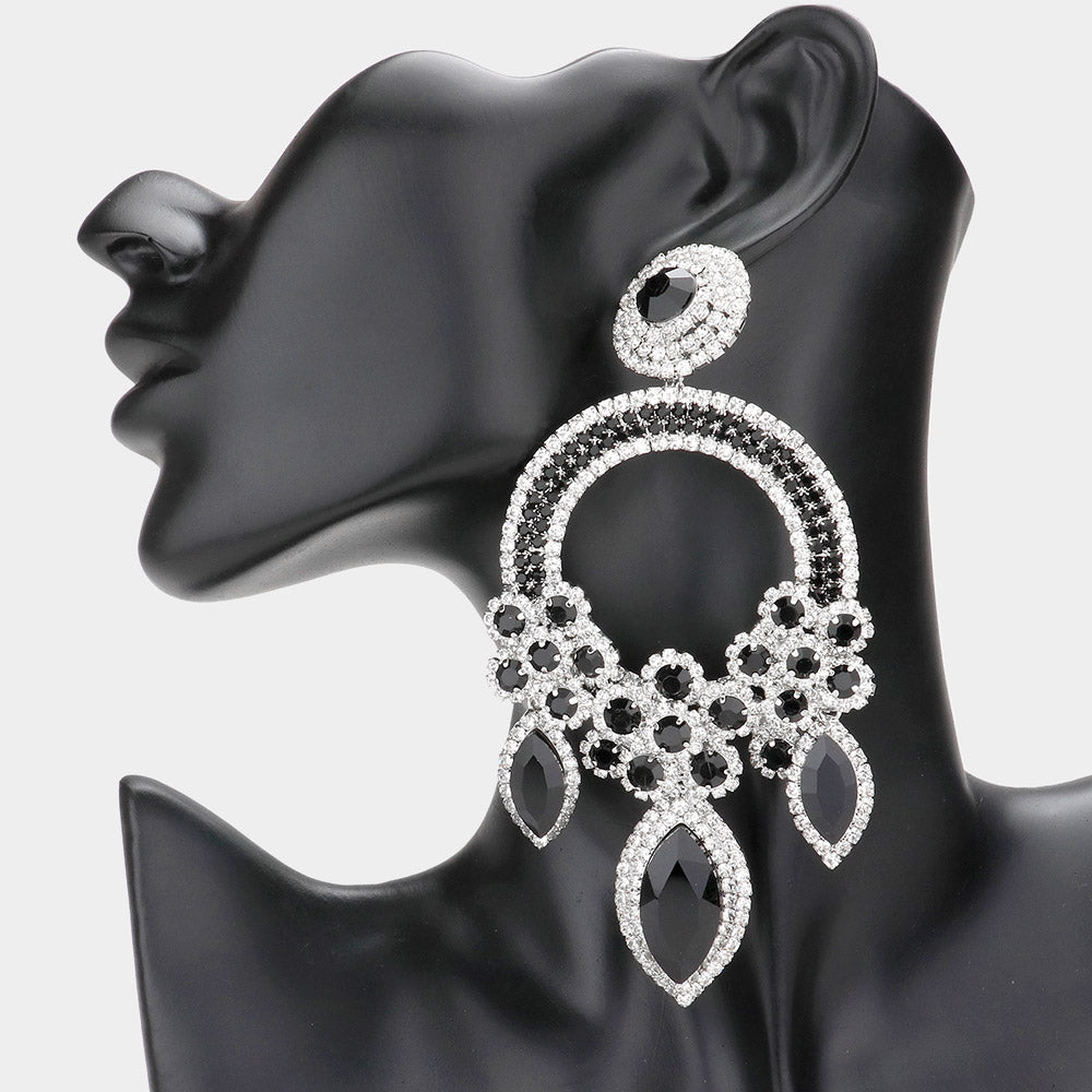 Classic Chandelier Earrings (Multi )