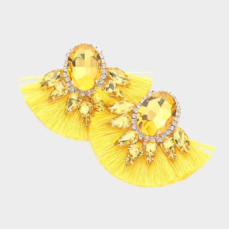 Fan Girl Tassel Earrings