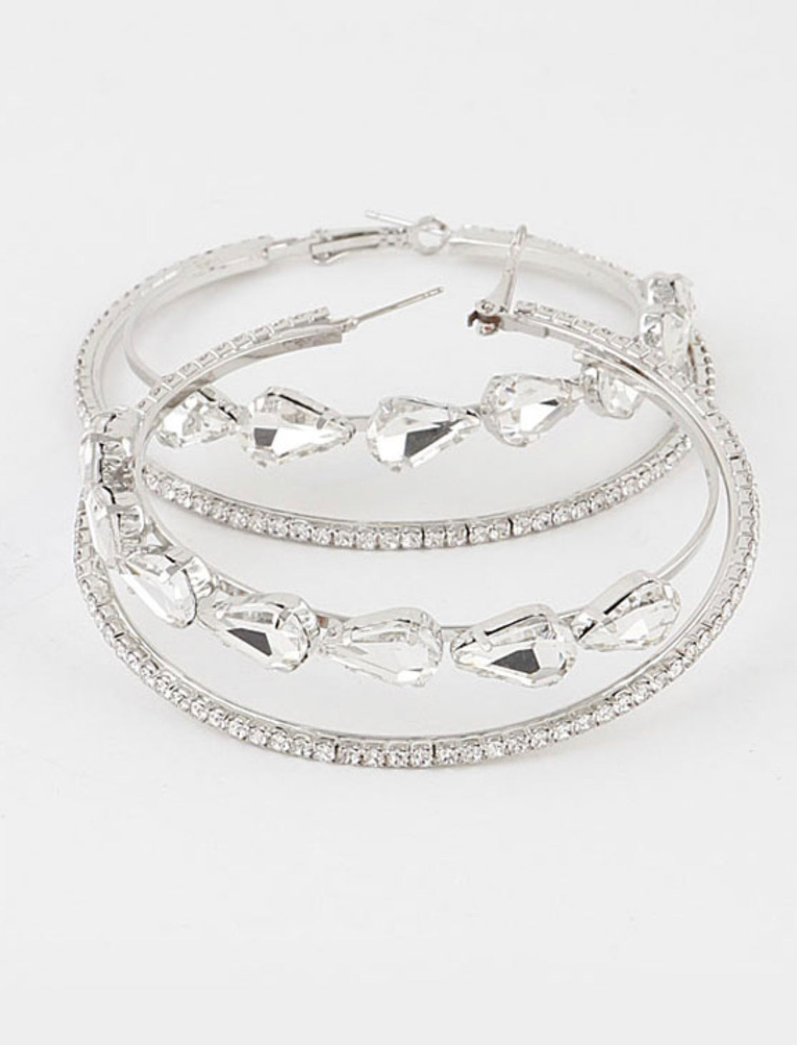 Double Glam Hoops