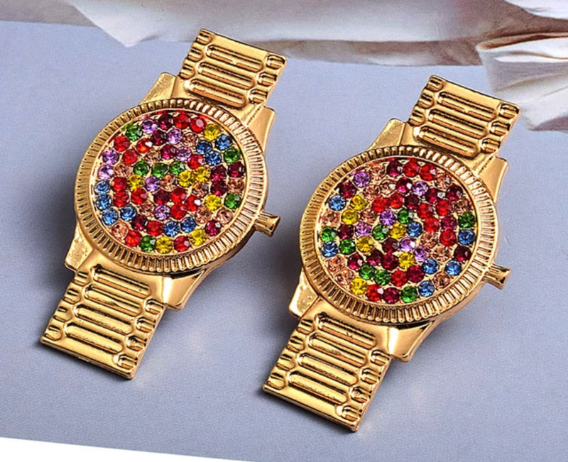 Times Up Earrings