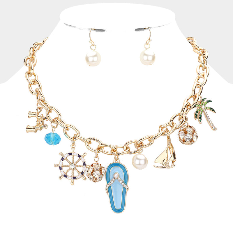 Fashion Explorer Necklace, Bracelets & Earring Set