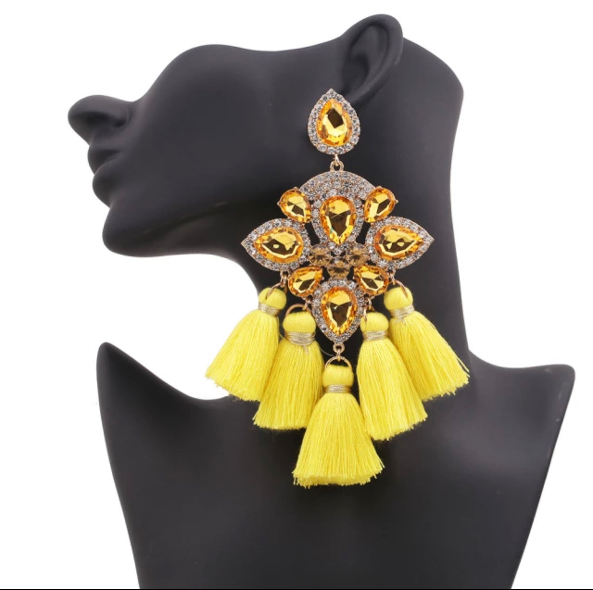 Bella-Lux Tassel Earrings