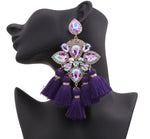 Bella-Lux Tassel Earrings