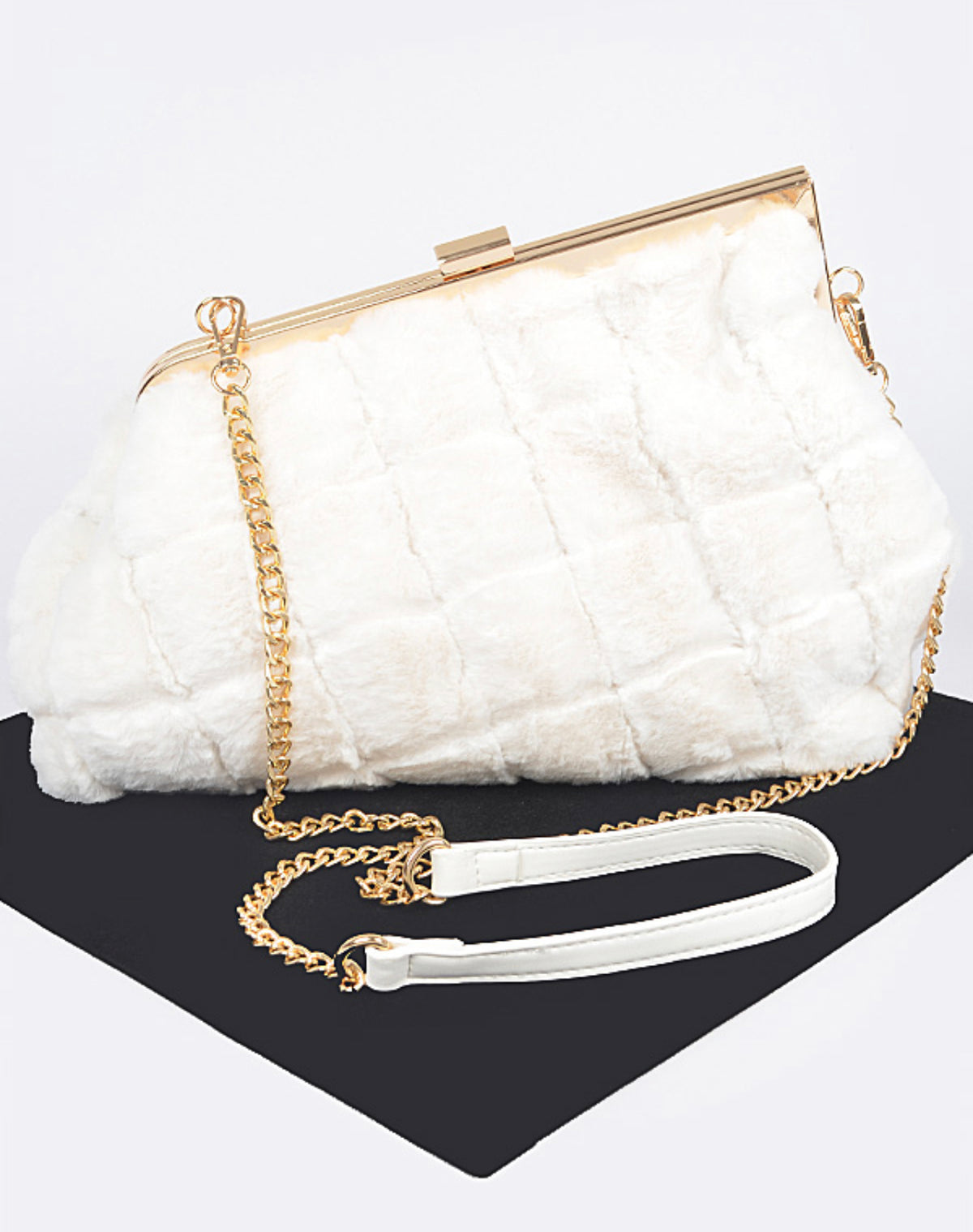 Chloe Faux Fur Handbag