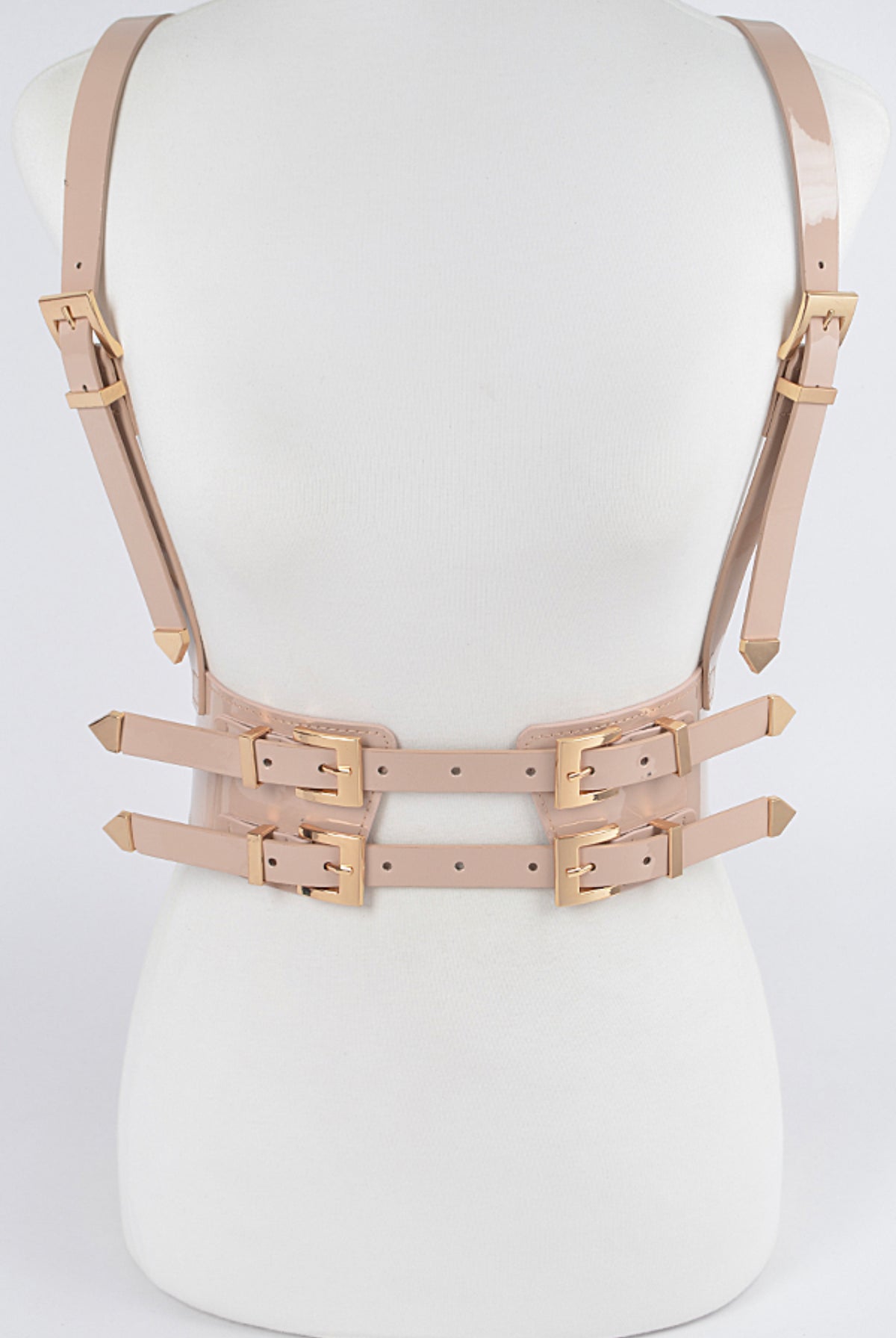 Harness Me Faux Leather Belt
