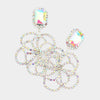 Flower Bomb Earrings (iridescent)