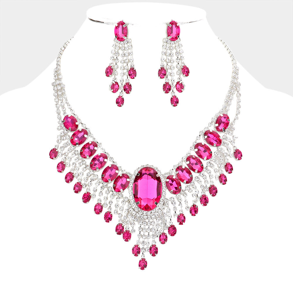 Valerie Chandelier Necklace Set