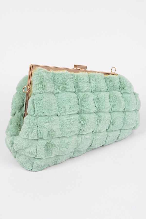 Chloe Faux Fur Handbag