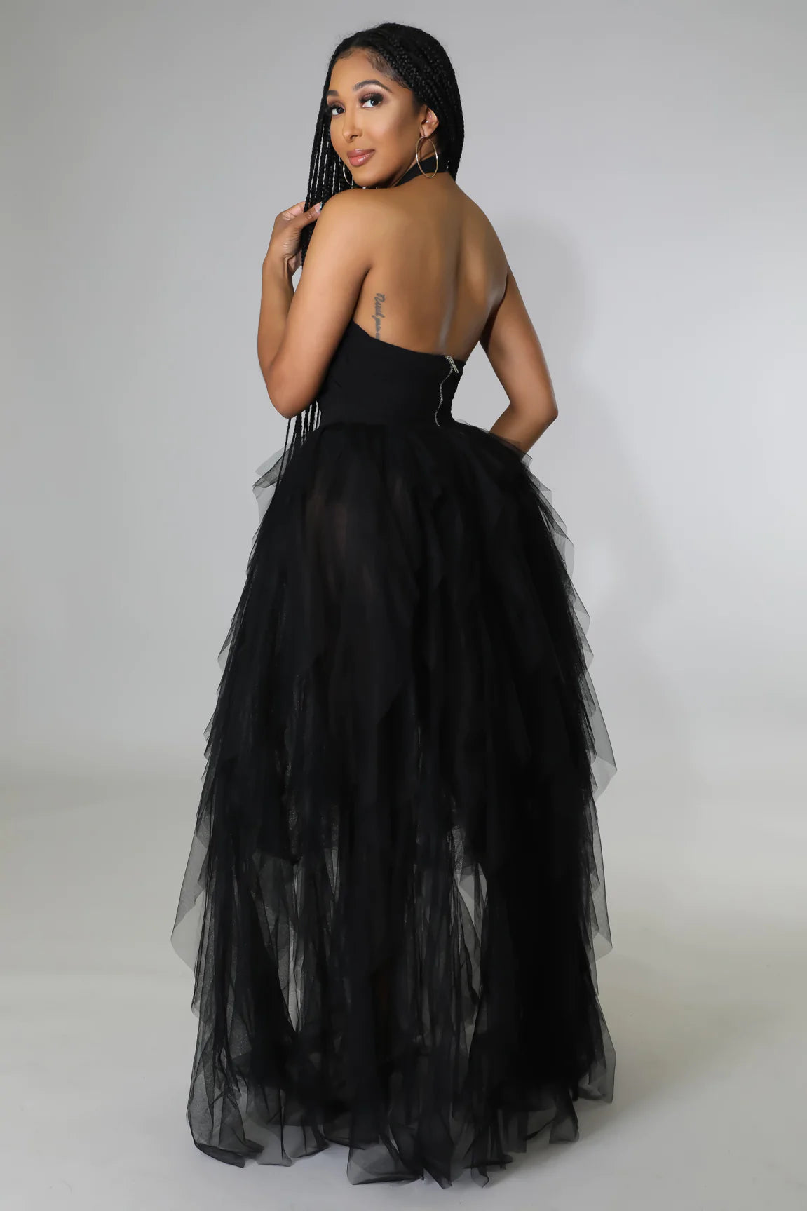 Midnight Tulle Dress