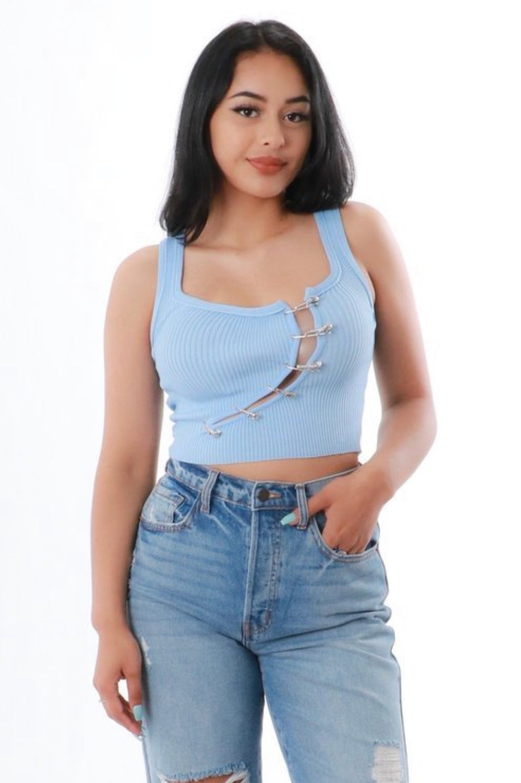 Pin Up Girl Crop Top