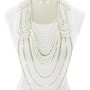Reversible Pearl Necklace & Earring Set