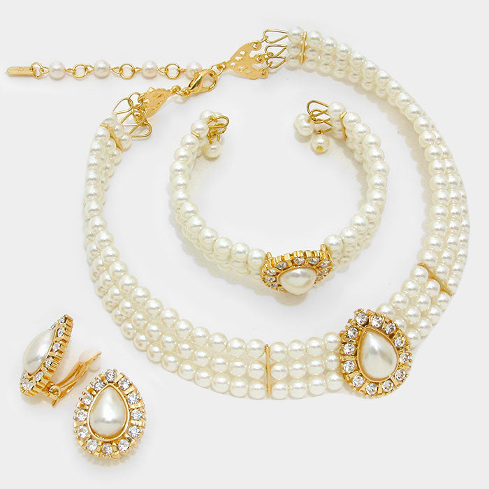 Classic Pearl 3Pc Set