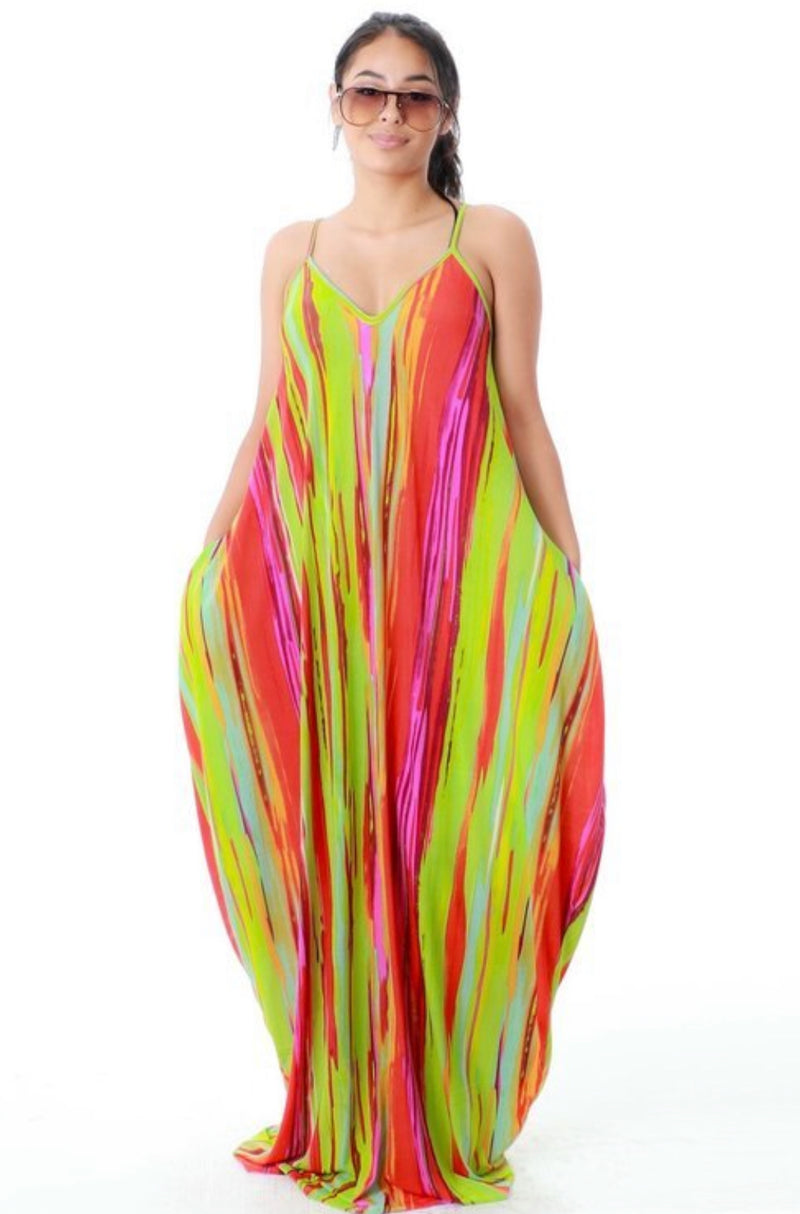 Summer Glow Maxi Dress