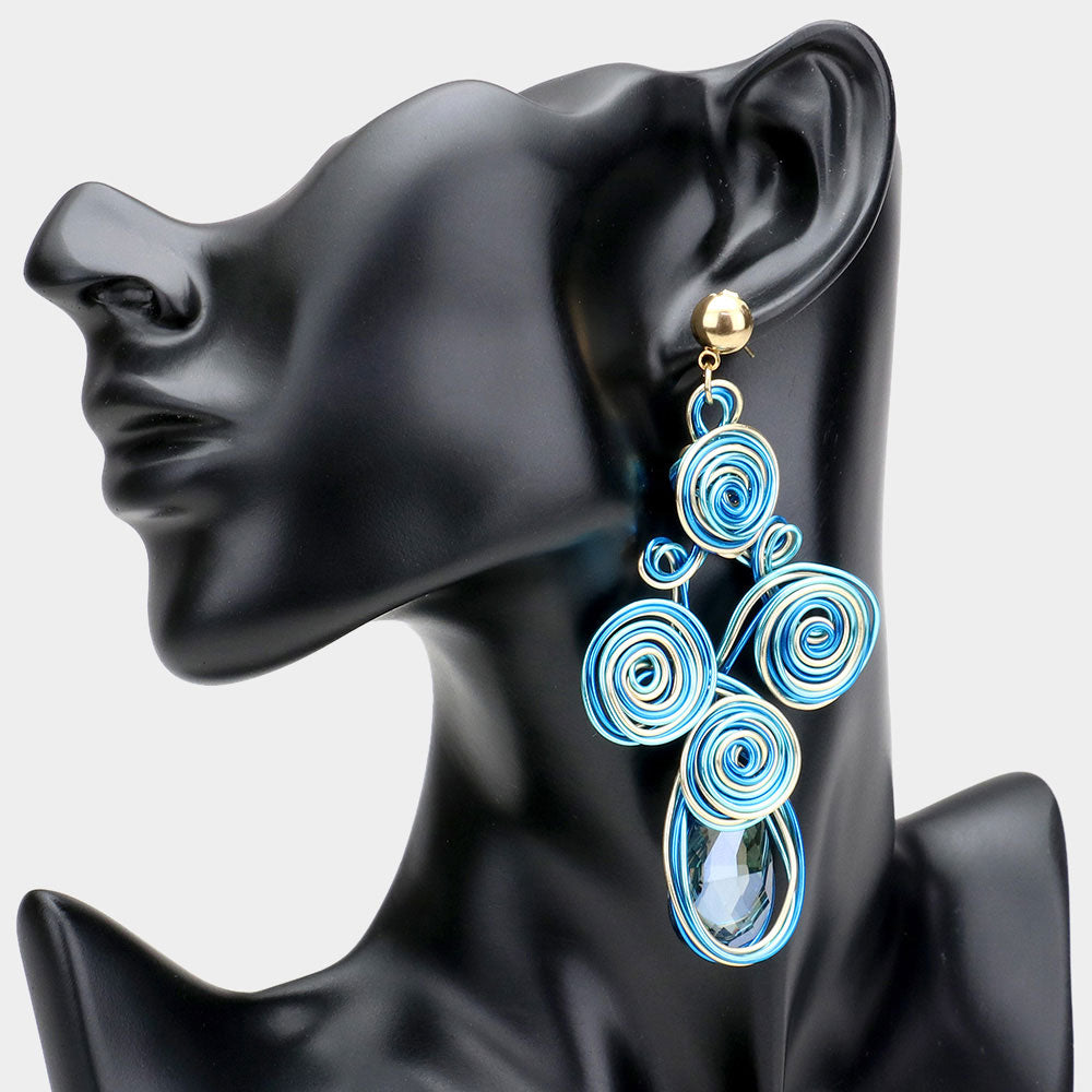 Fine Art Metallic Earrings
