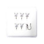 Butterfly Bling Nose Cuff