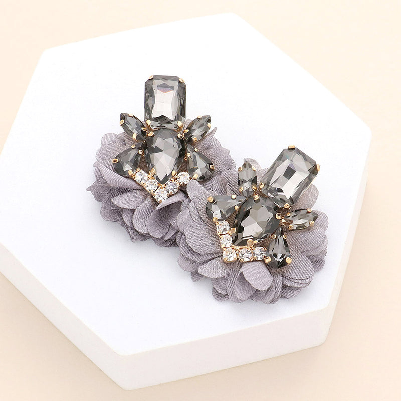 Floral Fashion Stud Earrings