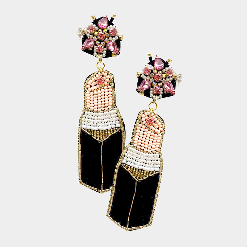 Lipstick Glam Earrings