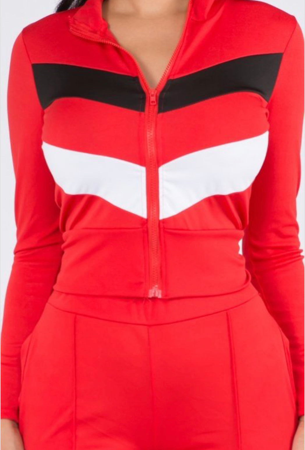 Barely Basic Color block Tracksuit