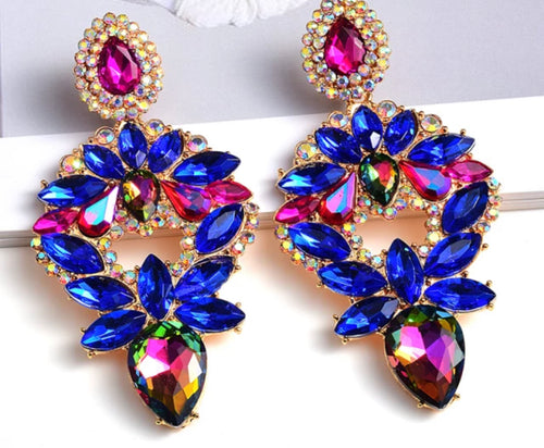 Wild Flower Sparkle Earrings