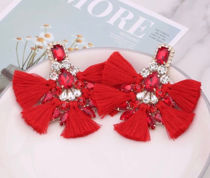 Glamour Tassel Earrings