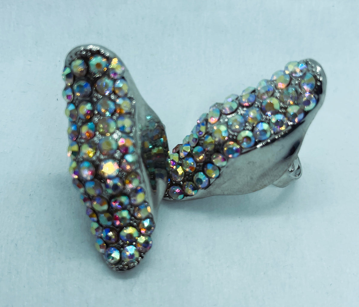 Rhinestone Cluster Ring
