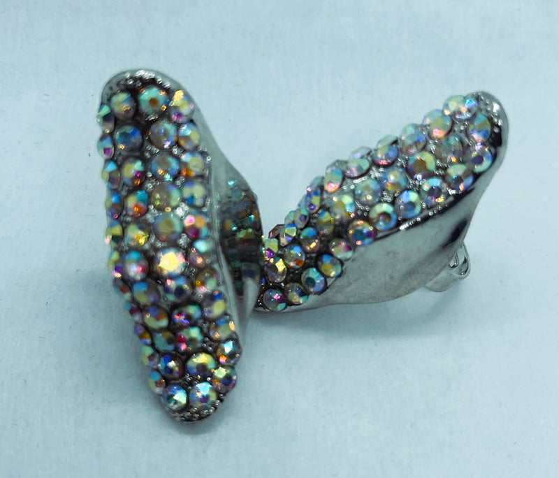 Rhinestone Cluster Ring