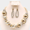 Twisted Fashion Necklace Set