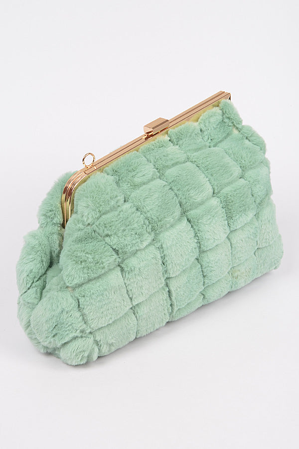 Chloe Faux Fur Handbag