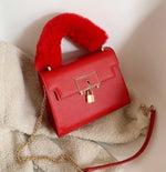 Locked in Fur Handbag
