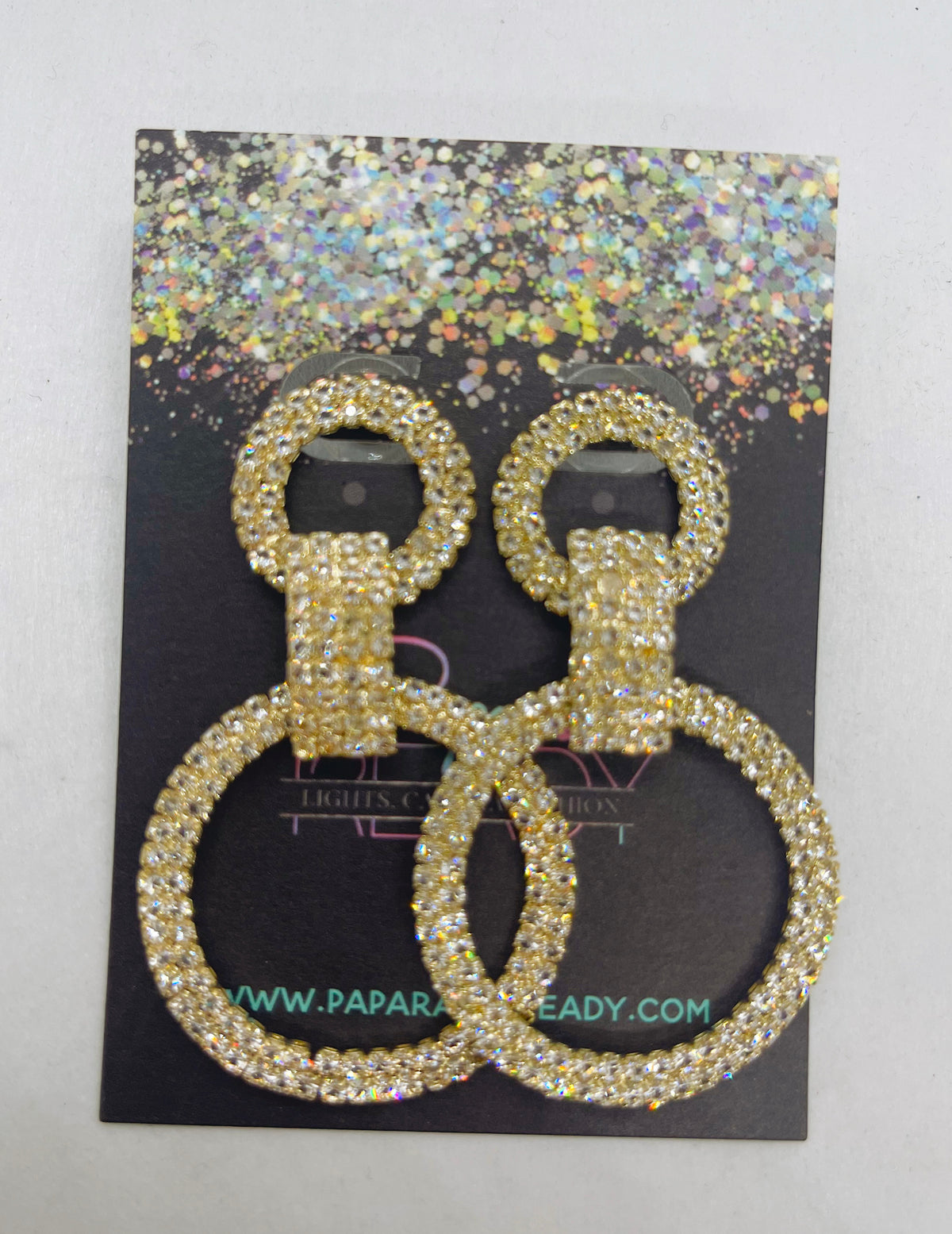 Tres Chic Circle Earrings