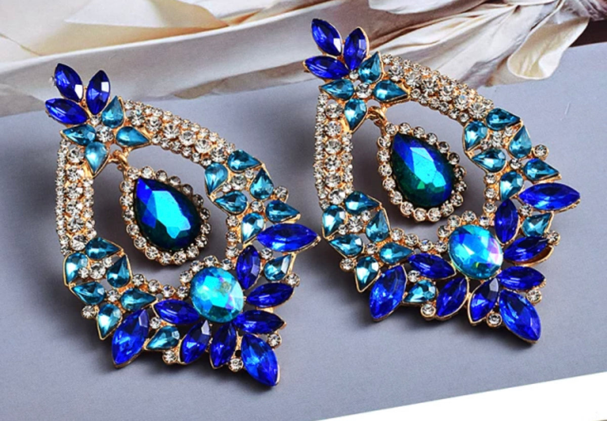Sasha Crystal Earrings