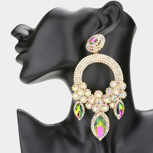 Classic Chandelier Earrings (Multi )