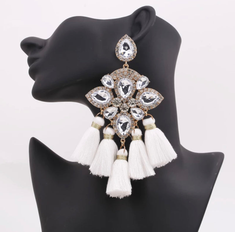 Bella-Lux Tassel Earrings