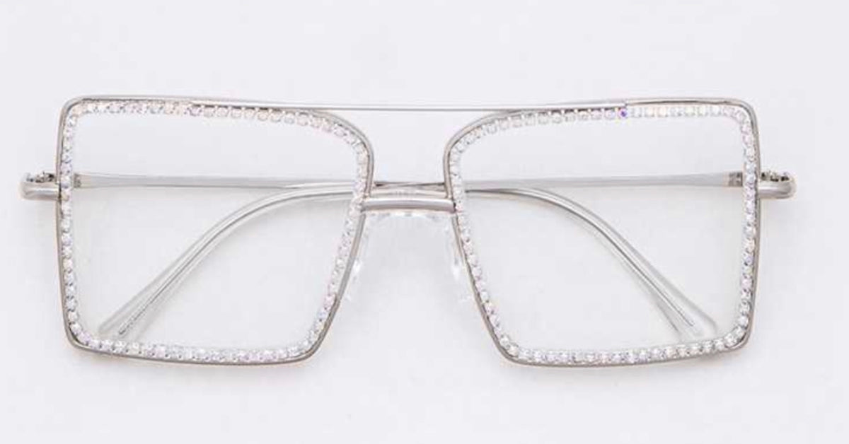 Crystal Clear Sunglasses