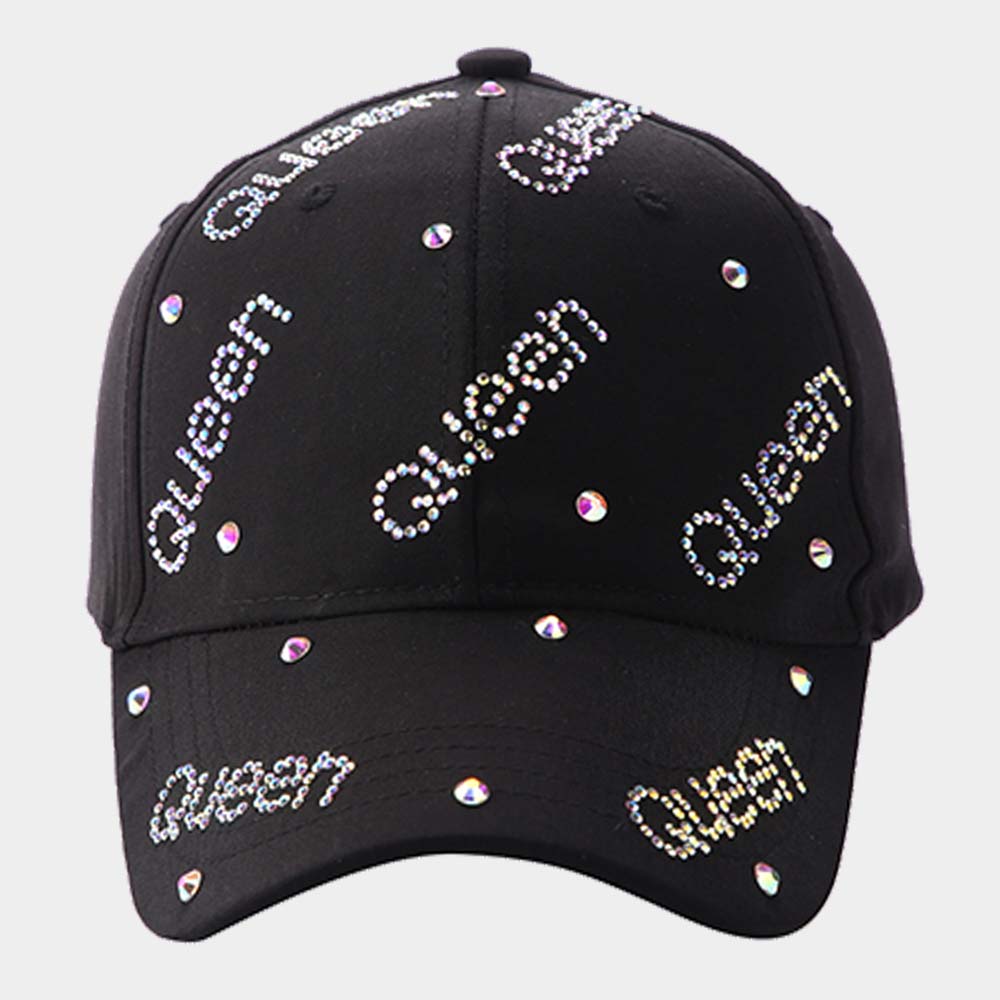Queen Things Rhinestone Hat