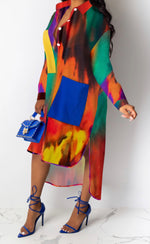 Perfect Vibes Oversized Dress