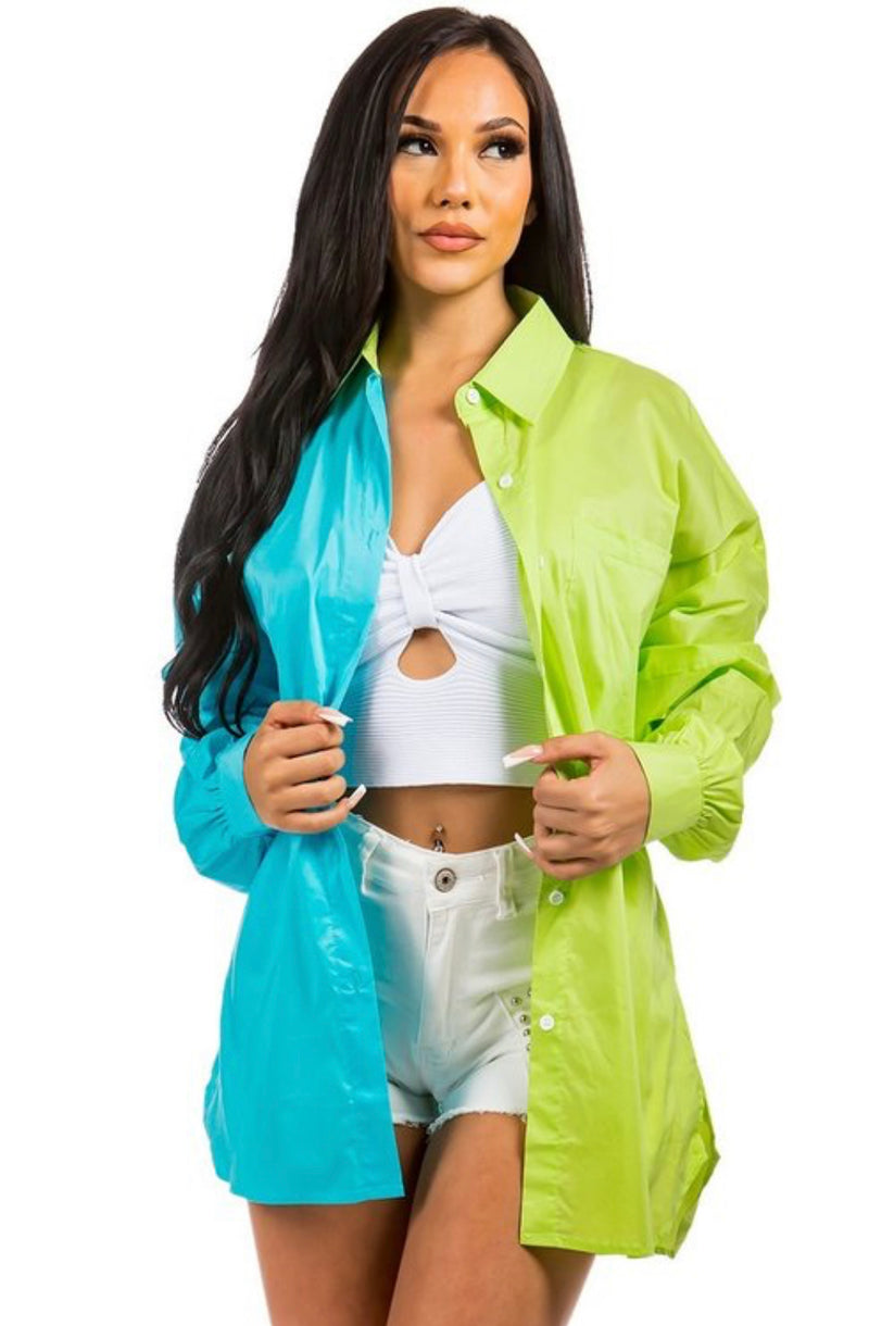 Lime light Blouse