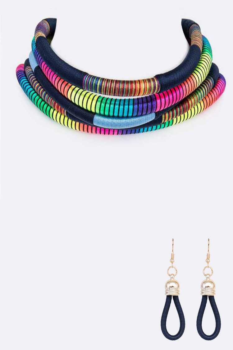Vibrant Vibes Necklace Set