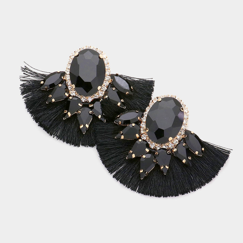 Fan Girl Tassel Earrings