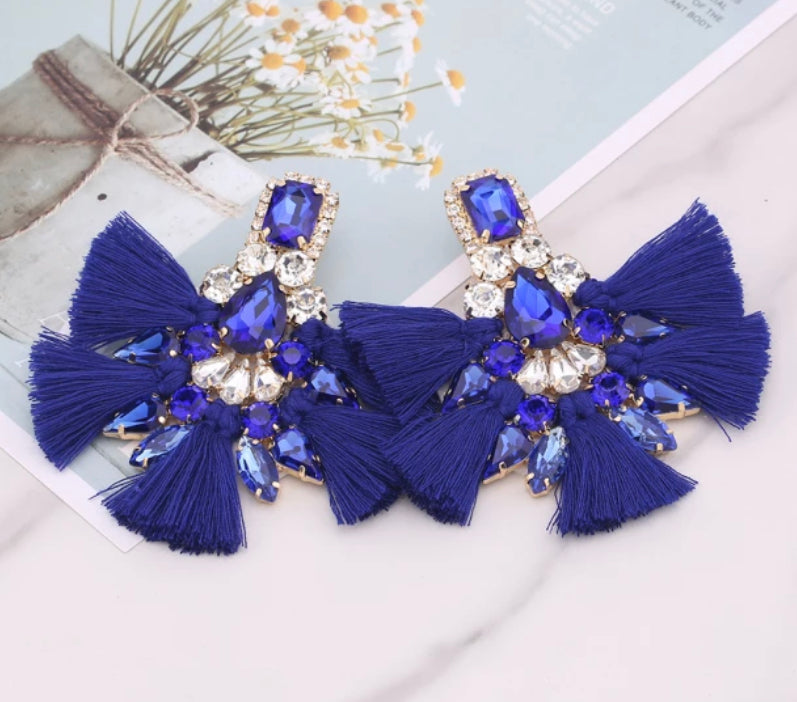 Glamour Tassel Earrings