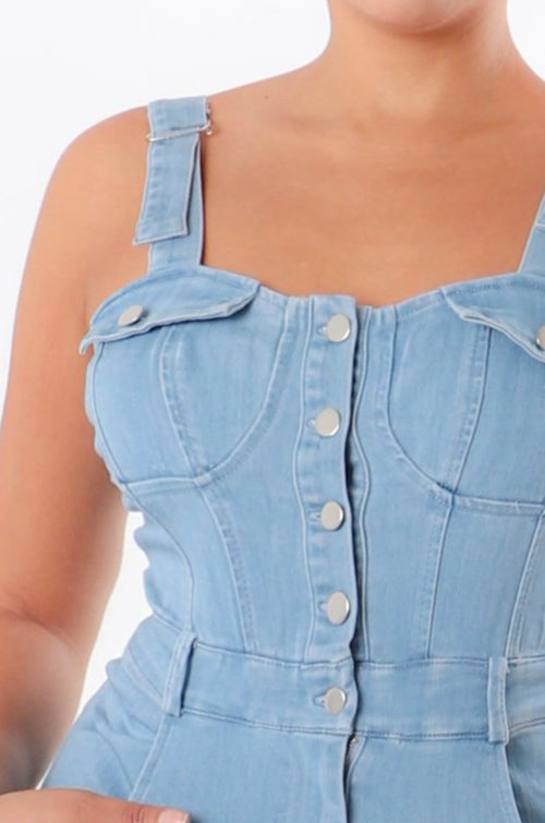 Jumping Blues Denim Dress