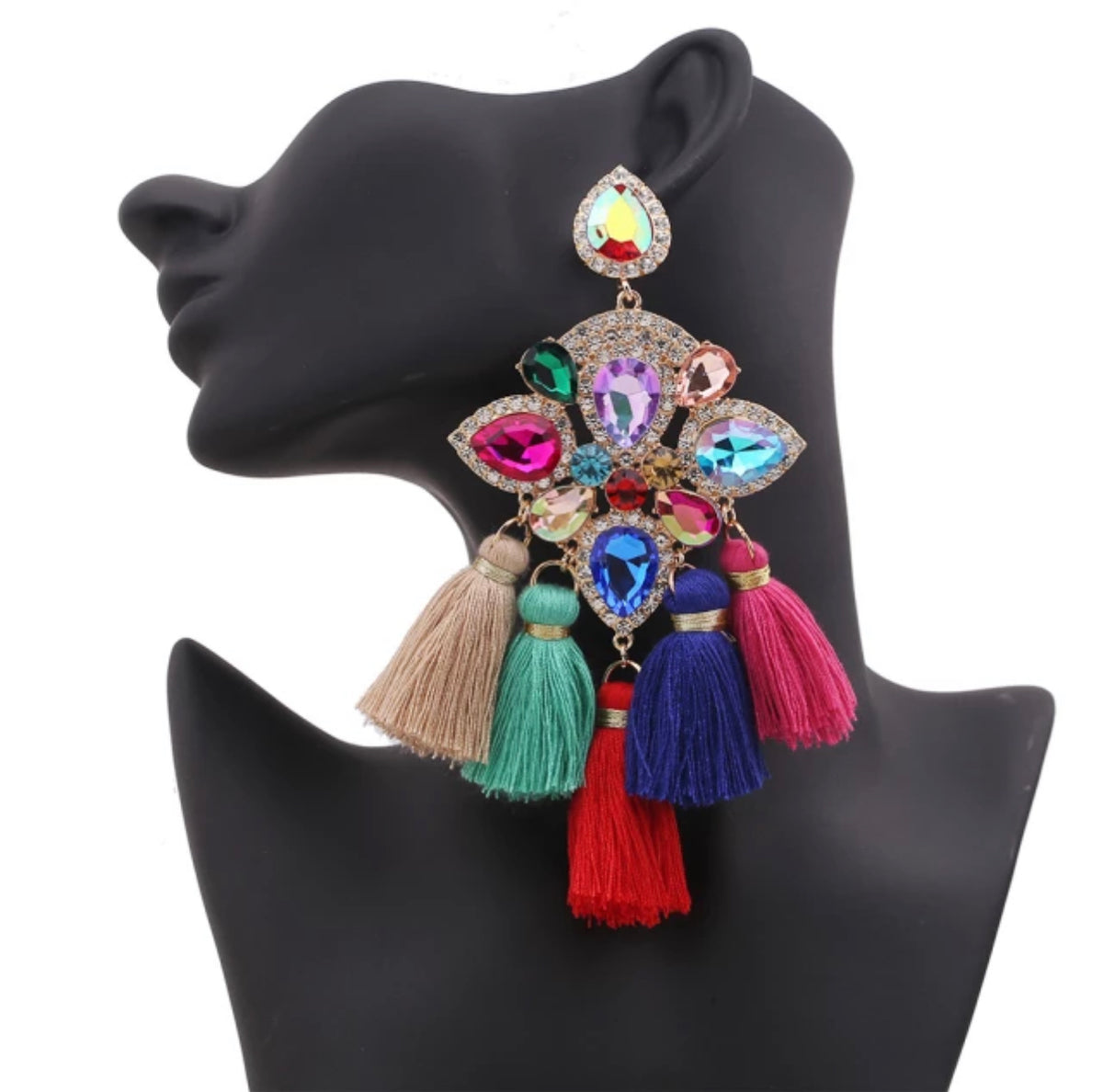 Bella-Lux Tassel Earrings