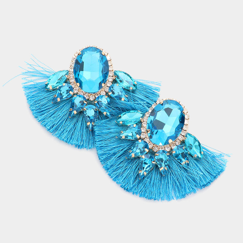 Fan Girl Tassel Earrings