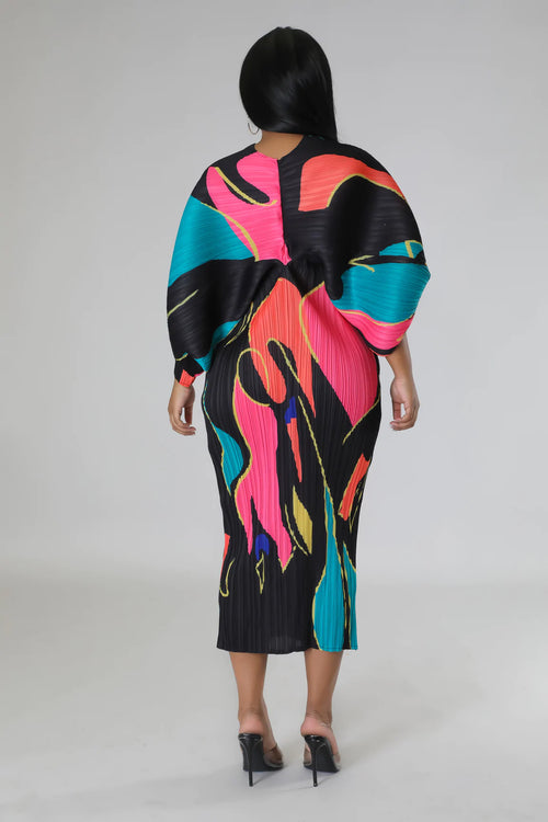 Out of time Dress (Multi)