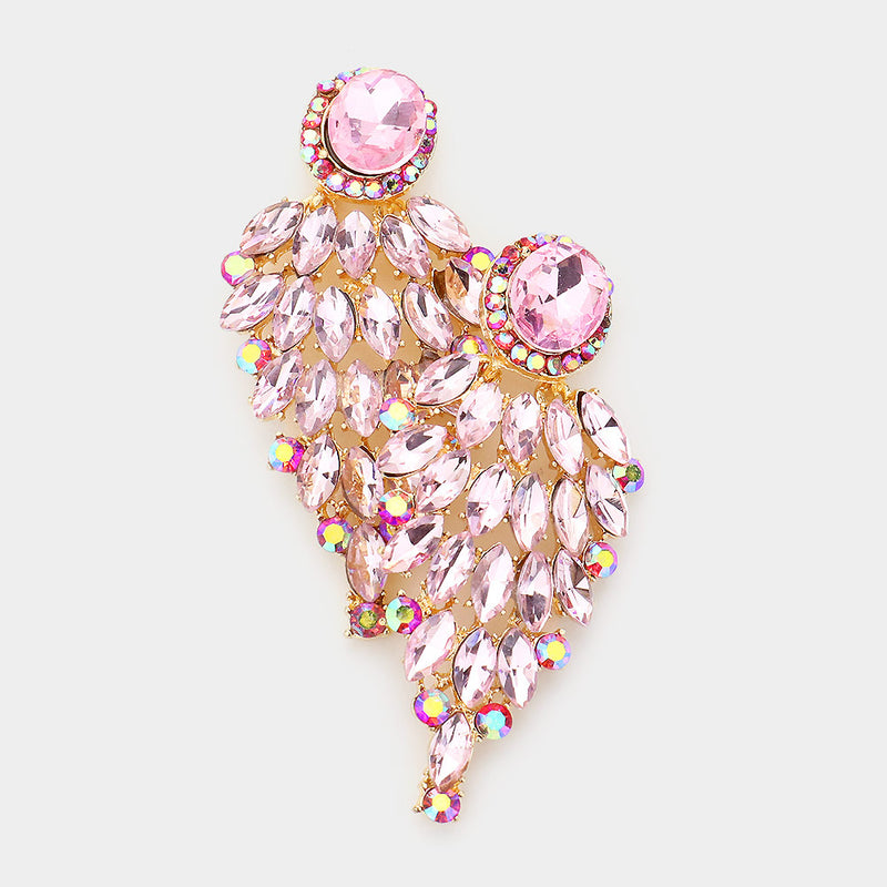 Vine cluster stone Earrings